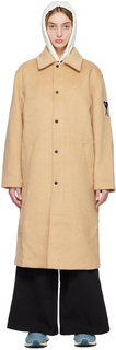 Светло-коричневое пальто Puma Edition AMI Alexandre Mattiussi