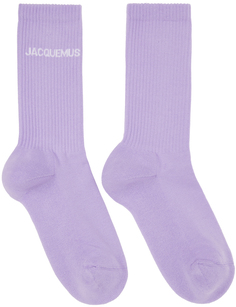Фиолетовые носки Le Papier &apos;Les Chaussettes Jacquemus&apos;