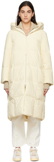 Стеганое пуховое пальто Off-White Jil Sander