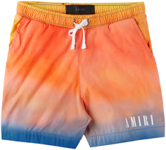 Детские разноцветные шорты для плавания с принтом тай-дай AMIRI