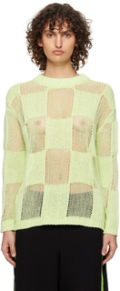 Зеленый свитер в клетку TheOpen Product