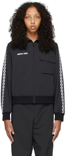 7 Moncler FRGMT Hiroshi Fujiwara Черная спортивная куртка Moncler Genius