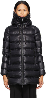 Черный пуховик Suyen Moncler