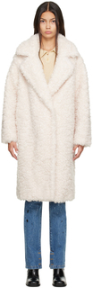 Розовое длинное пальто Yves Salomon - Meteo