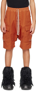 Детские шорты карго Orange Pods Rick Owens