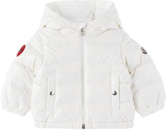 Пуховик Baby White Narzin Spider-Man Moncler Enfant