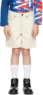 Детские джинсовые шорты Off-White D-Macs-Sh-J Diesel