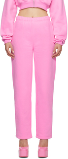 Розовые брюки-клеш для отдыха Danielle Guizio