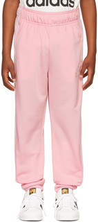 Детские розовые спортивные штаны SST adidas Kids