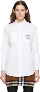 Белая рубашка с лейблом Prorsum Burberry