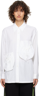Белая рубашка с накладными карманами TheOpen Product