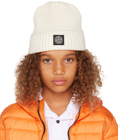 Детская шапка Off-White с нашивкой-логотипом Stone Island Junior