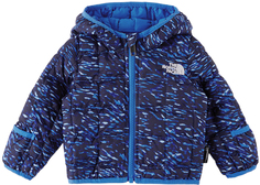 Детская темно-синяя куртка с капюшоном The North Face Kids