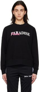 Черный свитшот &apos;Paradise Palm&apos; Palm Angels
