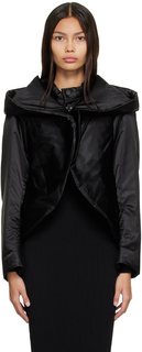 Черный комплект из куртки и жилета Polymorph Issey Miyake