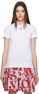 Белая футболка Orb Peru Vivienne Westwood