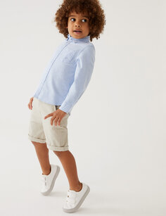 Хлопковые шорты-чиносы (2–8 лет) Marks &amp; Spencer