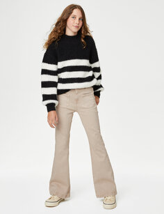 Джинсовые расклешенные джинсы (6–16 лет) Marks &amp; Spencer
