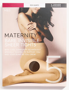 Невидимые колготки для беременных плотностью 5 ден Marks &amp; Spencer