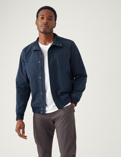Куртка-бомбер и Stormwear Marks &amp; Spencer, темно-синий