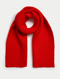 Детский вязаный шарф (1–13 лет) Marks &amp; Spencer, красный