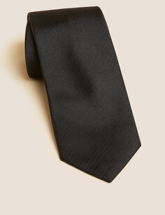 Машинная стирка галстука Marks &amp; Spencer, черный