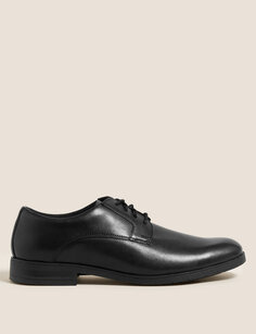 Кожаные туфли дерби Airflex Marks &amp; Spencer, черный