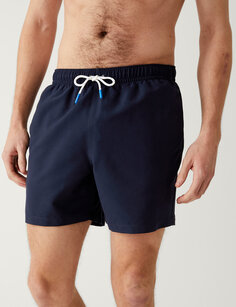 Быстросохнущие шорты для плавания Marks &amp; Spencer, темно-синий