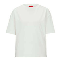 Домашняя футболка Hugo Logo Loungewea Cotton, Modal And Stretch, белый