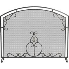 Экран каминный Везувий