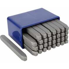 Набор стальных буквенных клейм Beril