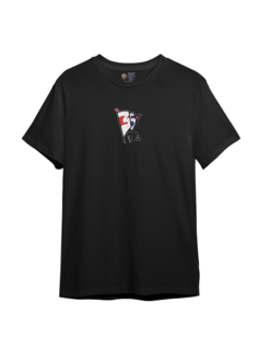 Футболка "Стяг 35", цвет чёрный (XL) ПФК ЦСКА