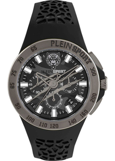 fashion наручные мужские часы Plein Sport PSABA0123. Коллекция THUNDERSTORM CHRONO