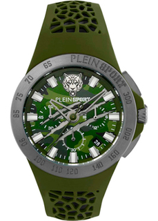 fashion наручные мужские часы Plein Sport PSABA0323. Коллекция THUNDERSTORM CHRONO