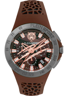 fashion наручные мужские часы Plein Sport PSABA0423. Коллекция THUNDERSTORM CHRONO
