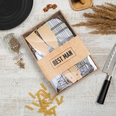 Набор подарочный варежка прихватка Доляна