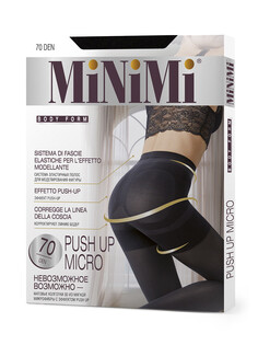 Колготки mini push up micro 70/140 nero Minimi