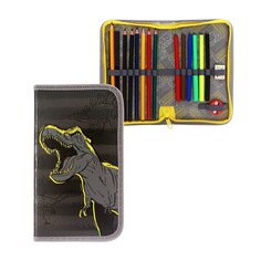 Пенал 1 секция 115*205 наполн. лам.карт 30п26/set calligrata 16предм мал