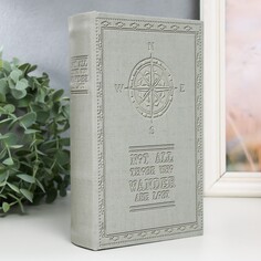 Сейф-книга дерево кожзам NO Brand