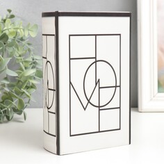 Сейф-книга дерево кожзам NO Brand