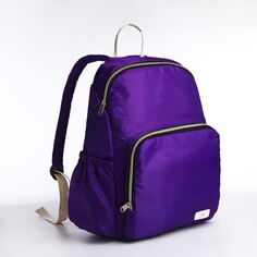 Рюкзак на молнии, цвет фиолетовый NO Brand