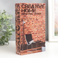 Сейф-книга дерево кожзам NO Brand