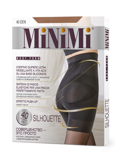 Колготки mini silhouette 40/140 (высокая утяжка шорты) daino Minimi