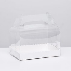 Коробка под рулет, белая 16,5 х 11 х 9 см NO Brand