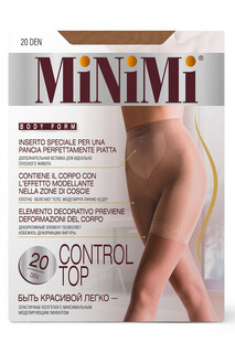 Колготки mini control top 40/140 (утяжка- шорты) mineral Minimi