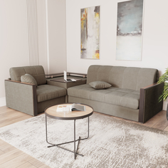 Диван угловой с баром Бристоль 1,6 Лазурит