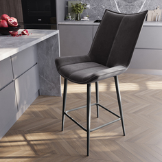 Стул полубарный Аморет Лазурит