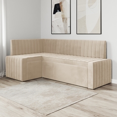 Кухонный уголок левый Вардис Лазурит