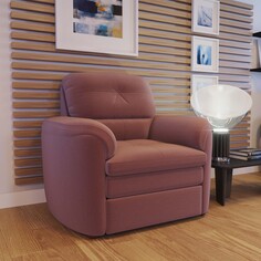 Мягкое кресло с ящиком Коннери Лазурит