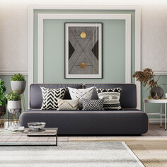 Диван Рокки Лазурит